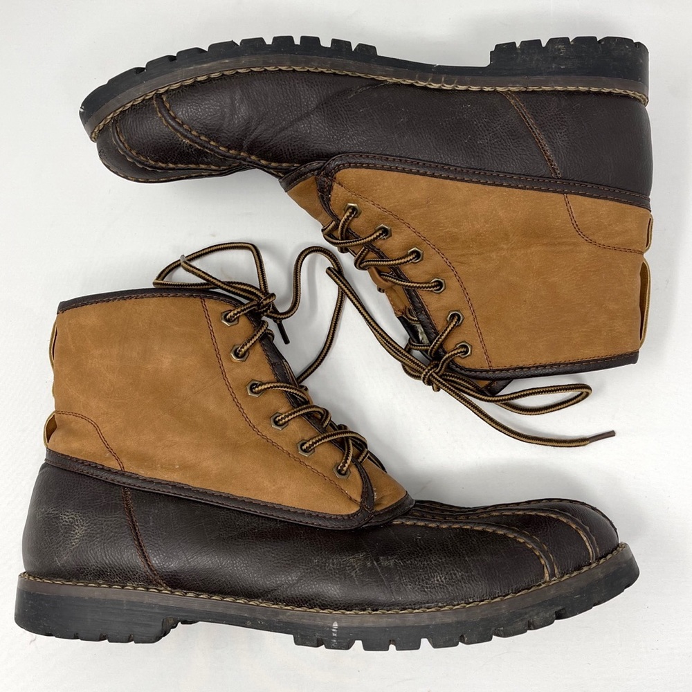 Steve Madden Shearling Lined Duck Boots Size 12